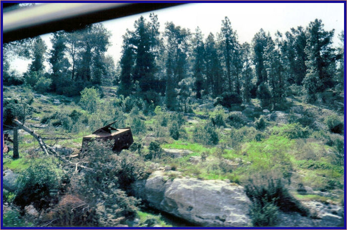 1948 War of Independence Wreckage on Road to Jerusalem